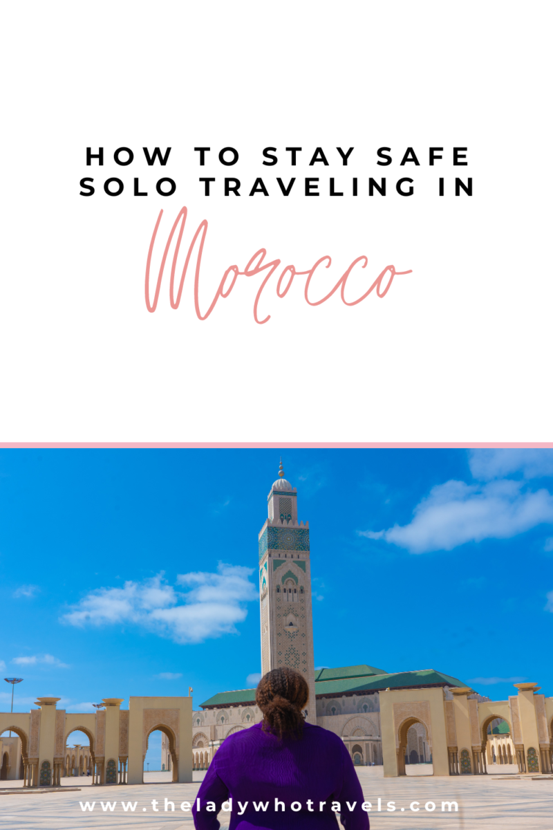 safe to travel morocco alone