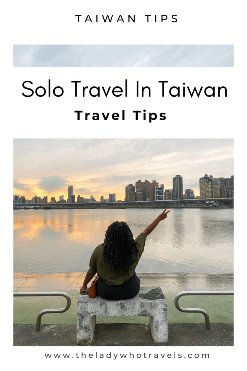 taiwan solo travel tour